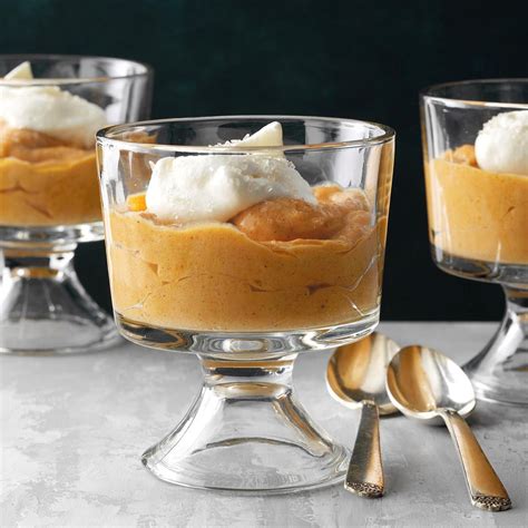 Butterscotch Pumpkin Mousse Recipe Taste Of Home