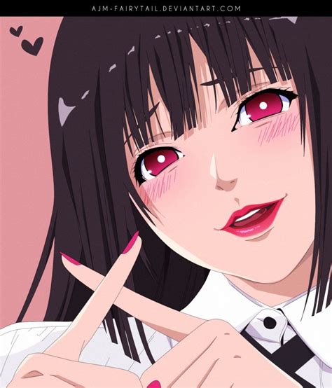 Yumeko Jabami By Ajm Fairytail Yandere Anime Romantic Anime Anime Demon