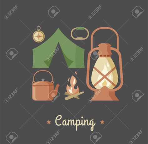 hiking and camping vintage hipster poster royalty free cliparts hipster poster vintage
