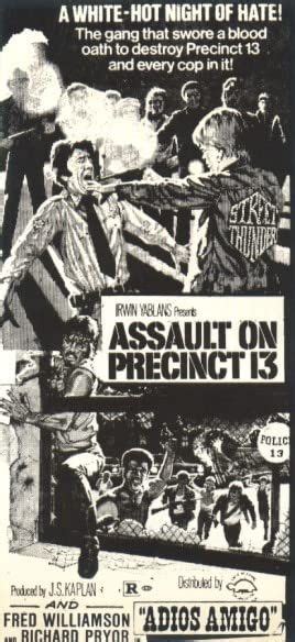 Assault On Precinct In Movie Posters Horror Movie