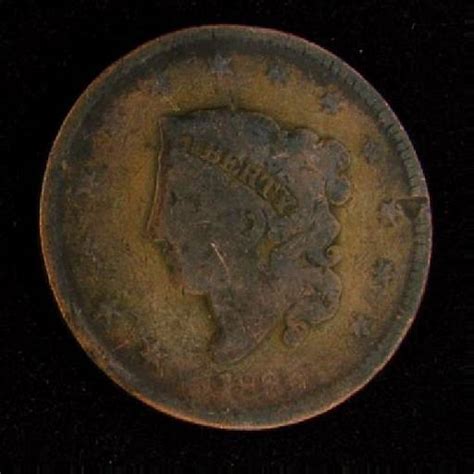 1835 Liberty Head Type One Cent Coin Investment Jan 03 2010