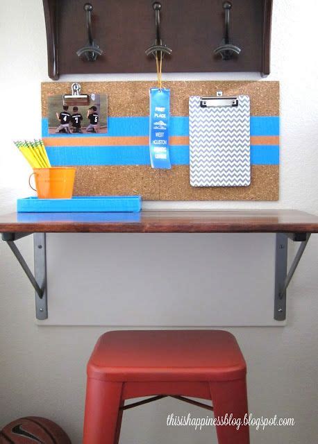 Space Saver Desk How To Make A Small Functional Kids Desk Without