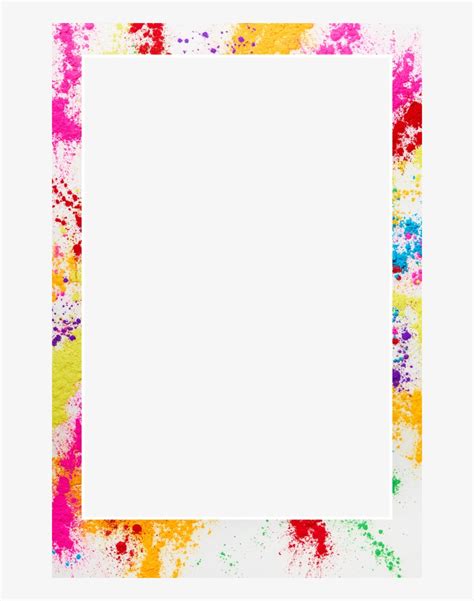 Color Splash Border