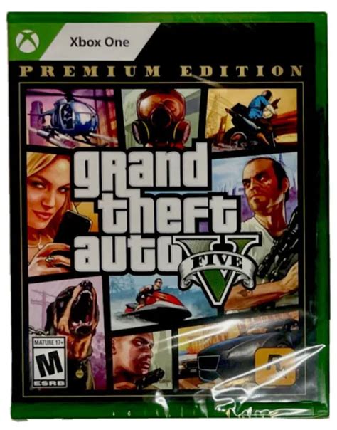 Grand Theft Auto V Premium Edition Gta 5 Xbox One Brand New Factory