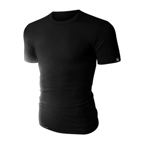 Camiseta Camisa Preta Masculina Básica Slim Lisa 100 Algodão Premium