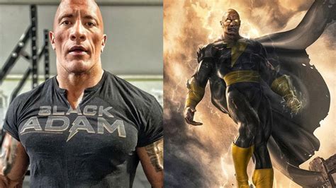 The Rock Shares Training Routine For Black Adam Film Youtube
