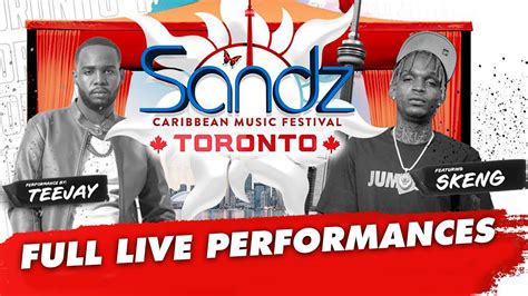 dancehall artists teejay and skeng full live performances at sandz toronto 2022 youtube
