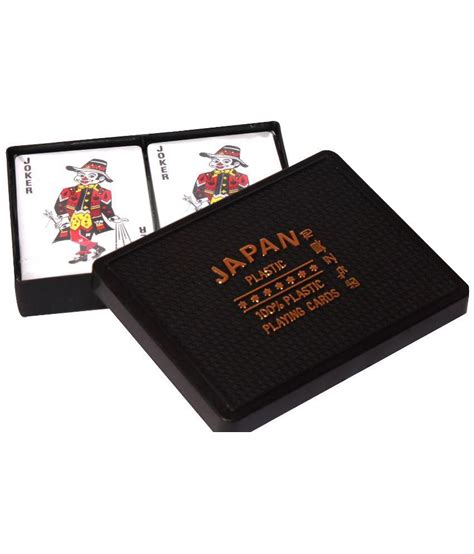 Although playing cards have many uses, try to keep this place purely for discussion of standard poker sized playing cards itself. Japan Black Premium Plastic Playing Cards - Set of 2 - Buy Japan Black Premium Plastic Playing ...