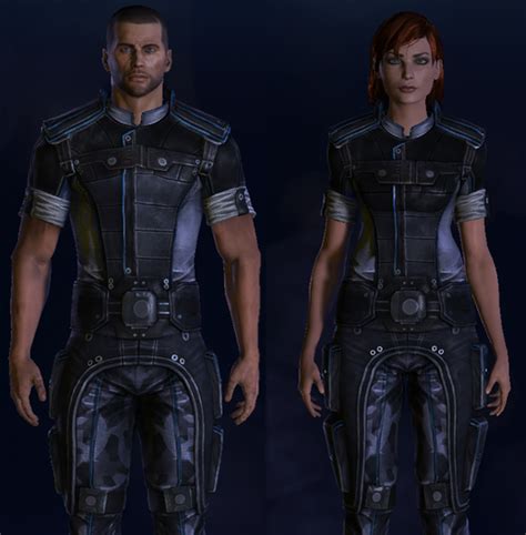 Commander Shepard S Normandy Crew Uniform From Mass Effect 3 Mass