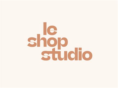 Le Shop Studio Studio Logo Design Design Studio