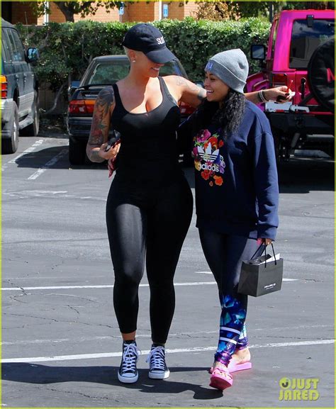 blac chyna and amber rose have a girls day out photo 3638178 blac chyna and amber rose look
