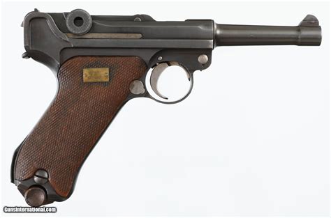 Dwm P08 Luger 765 Luger Pistol