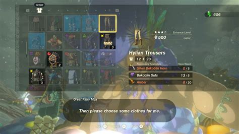 How To Upgrade Armor In Zelda Tears Of The Kingdom