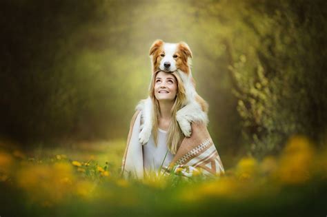 Girl And Dog Wallpapers - Top Free Girl And Dog Backgrounds