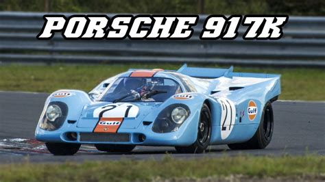 Porsche 917k Gulf Demo Laps At Zandvoort 2017 Idle And Revving