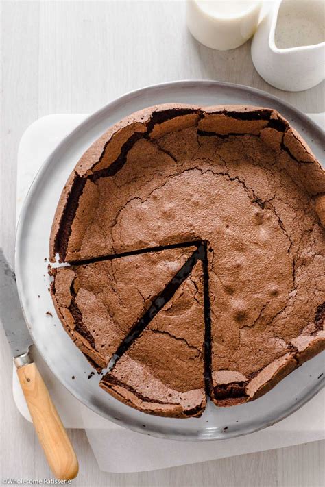 Easy Gluten Free Flourless Chocolate Cake Recipe Wholesome Patisserie