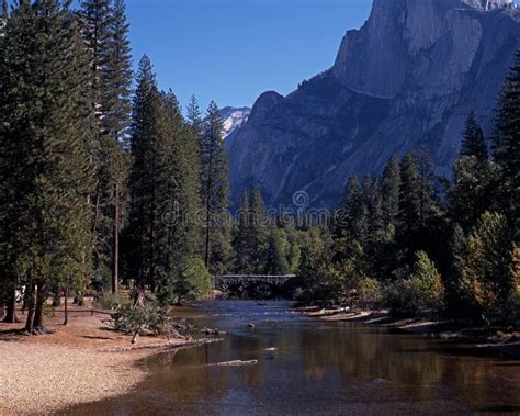 Merced River Yosemite National Park Stock Photo Image Of Park