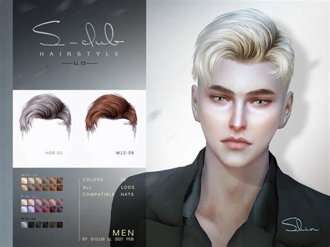 The Mens Hair For The Sims 4 Found In Tsr Category Sims 4 Male