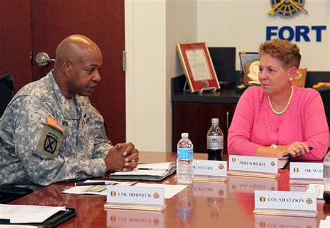 Personnel Readiness Under Secretary Tours Post Talks To Troops In