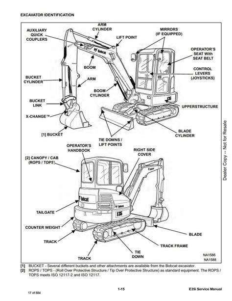 Bobcat E35i Compact Excavator Service Repair Manual Sn：auym11000 And