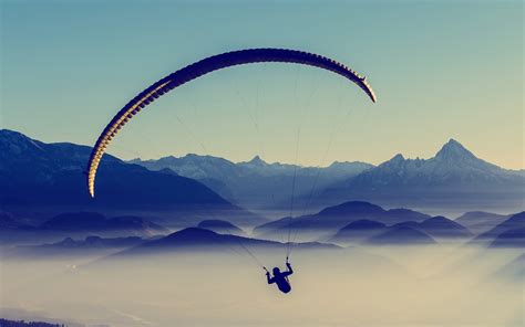 Paragliding Sky Flight Wallpaper Hd Sports 4k Wallpapers Images And
