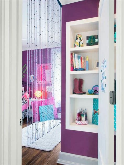 Le choix d'une chambre agréable et jolie. 44 super idées pour la chambre de fille ado!