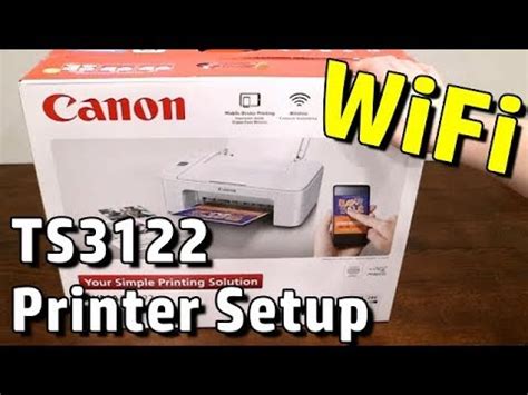 To setup canon pixma wireless printer, you need to follow a set of instructions. How to setup Canon Pixma TS3122 Printer with Wifi and ...