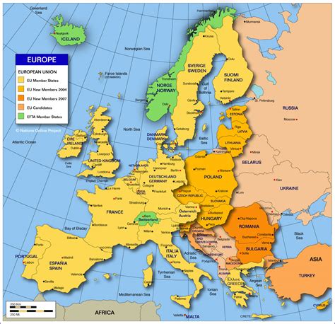 Mapa Da Europa Político Regional Mapa Da Europa Político Regional