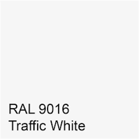 Ral Traffic White Euroresins More Than Years In The
