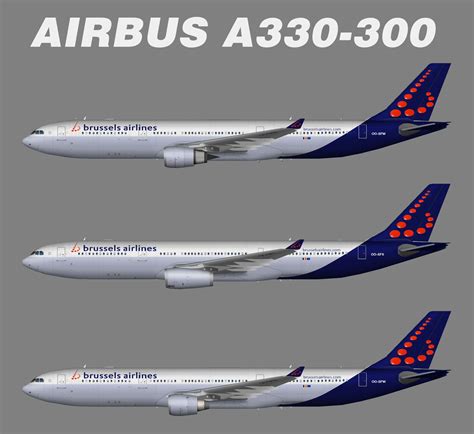 Brussels Airlines Airbus A330 300 Juergens Paint Hangar In 2021