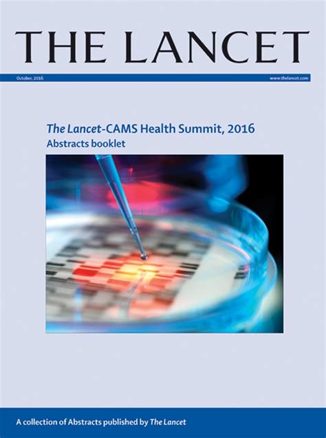 The Lancet October Volume The Lancet CAMS Health Summit Pages S S
