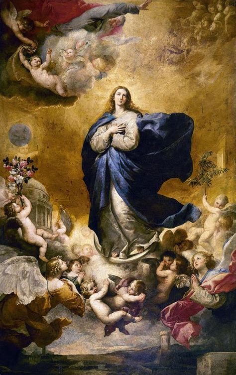 Immaculate Conception Painted In Naples In 1635 Salamanca Las