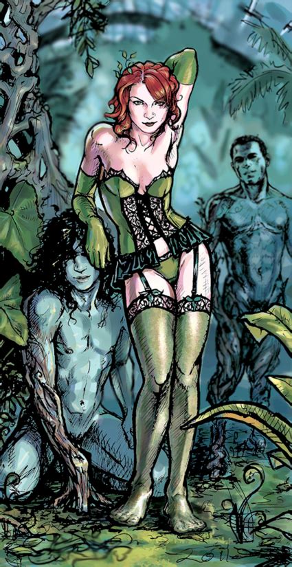 Gotham City Xxx Threesome Poison Ivy Hardcore Nude Pics Luscious
