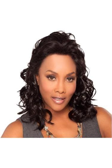 Vivica A Fox Joanna V Synthetic Fiber Deep Lace Front Wig In Color