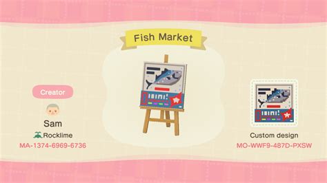 The Best 14 Acnh Fish Market Design Limonitewit