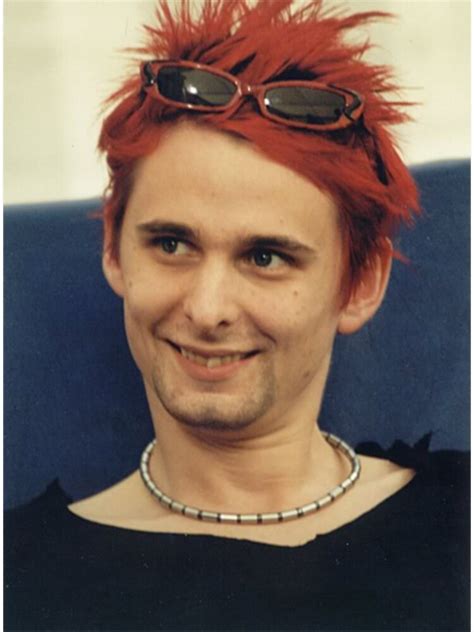 At the ripe age of 41. "Muse Matt Bellamy" Sticker by KarapuZpUz | Redbubble