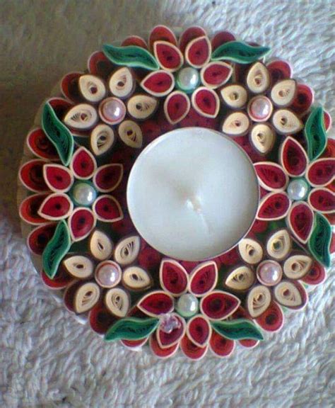 Pin By Edyta K L On Origami Quilling Candle Holder Paper Quilling