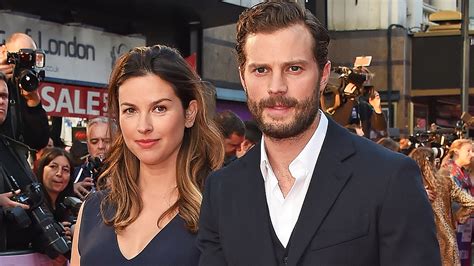 Fifty Shades Of Grey Star Jamie Dornan Wife Amelia Warner Welcome