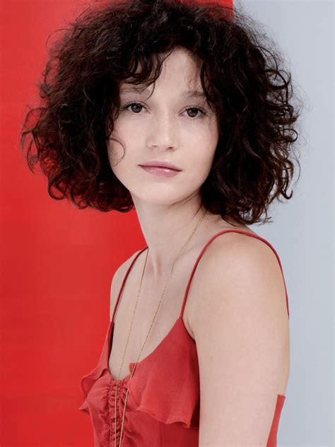 Thinking about a new hair color or haircut? Carefree hairstyle with curls, natural or created with rollers