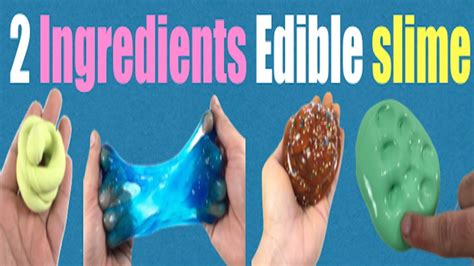 Slike How To Make Edible Slime Without Cornstarch Or Powdered Sugar