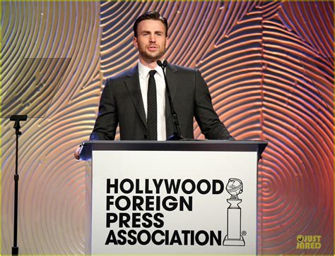 Chris Evans And Jason Segel Bring Suit And Tie To Hfpa Grants Banquet