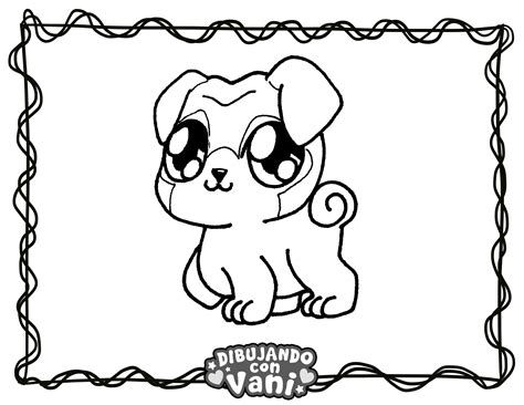 Perro Kawaii En Como Dibujar Un Perro Dibujos Kawaii