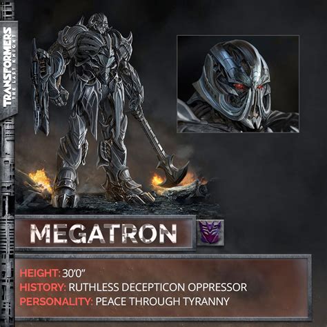 Transformers The Last Knight Reveals Robot Forms For New Megatron