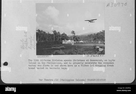 The 11th Airborne Division Spends Christmas At Manawarat On Leyte