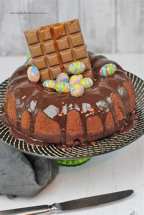 This is a great idea! Easter Bundt Cakes- Chocolate and Spelt | My Kitchen Stories