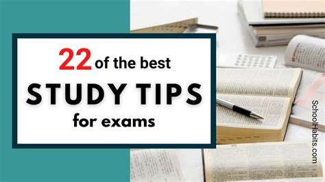 22 Best Study Tips For Exams High School And College Edition