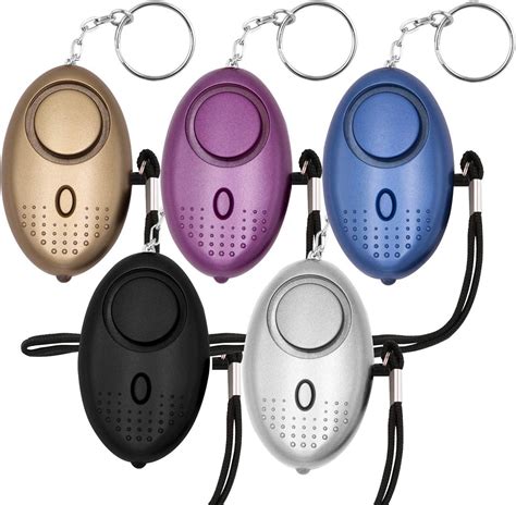 Sodial Safe Sound Personal Alarm 5 Pack 140db Personal Security Alarm