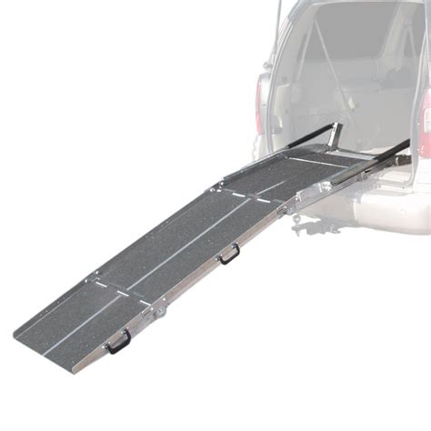 Lightweight portable ramps are made to be ultra lightweight, compact, and user friendly;there is a large selection of ramps from a different number of dealers on the web, light. PVI Aluminum Multi-Fold Rear Door Wheelchair Van Ramp ...