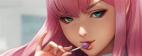 Zero Two Candy Discord Banner