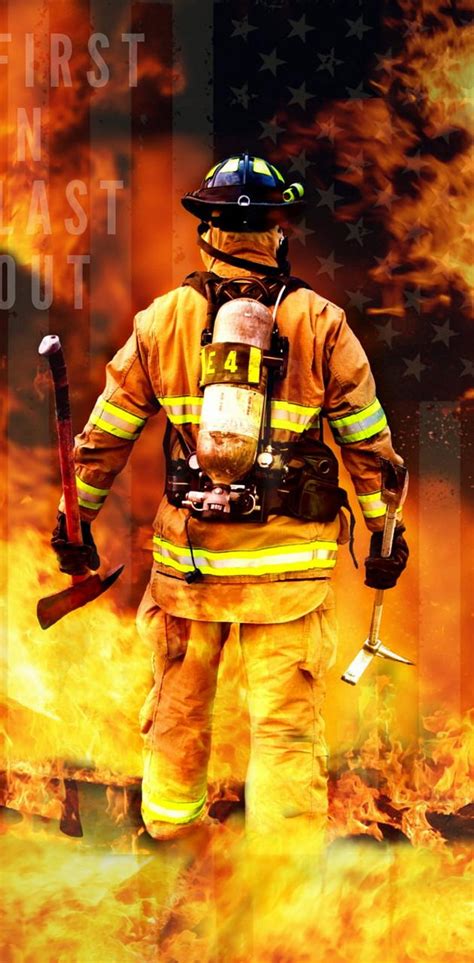 Firefighting Firefighter Hd Wallpaper Pxfuel